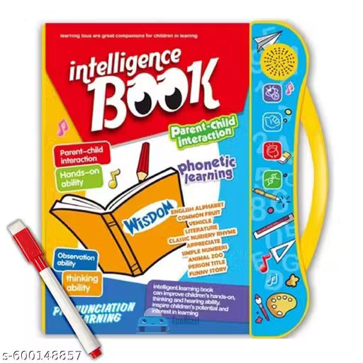 Electronic Intelligent Learning Book for Kids – Interactive Educational Toy